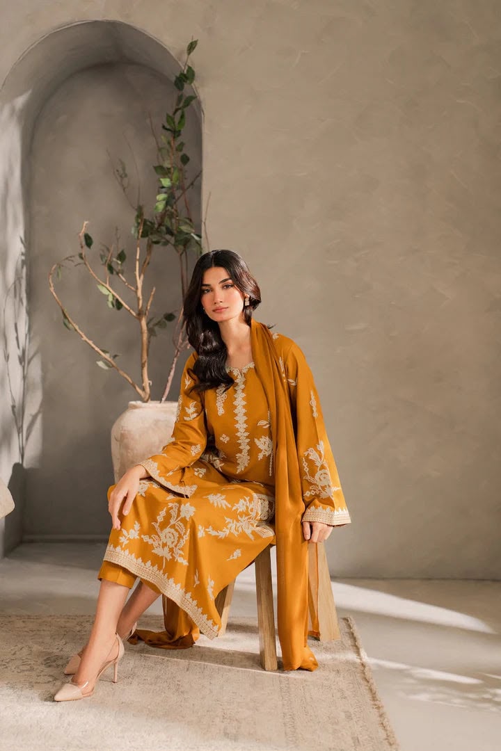 BATIK 3PC DHANAK EMBROIDERY SC 14