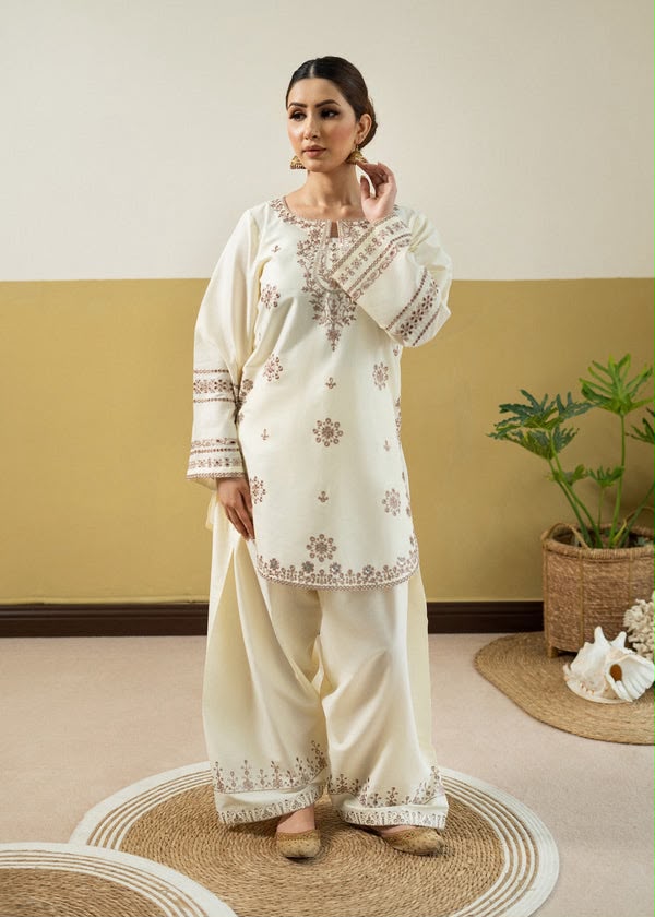 URGE 2PC DHANAK EMBROIDERY SC 02
