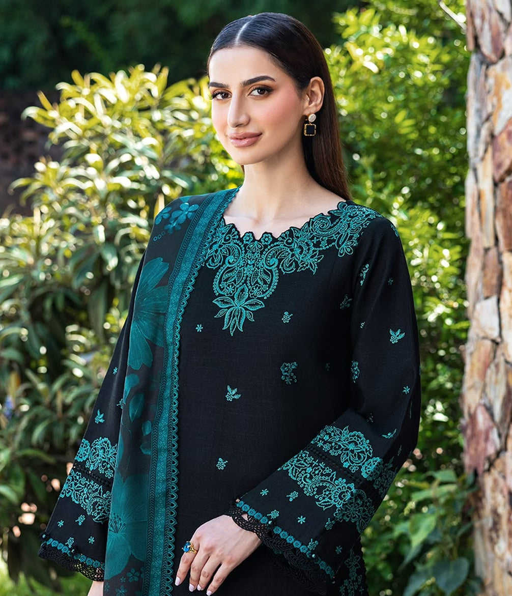 FARASHA 3PC DHANAK EMBROIDERY SC 5
