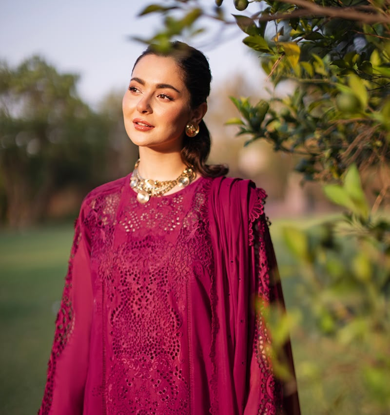 ZARA SHAH JAHAN 3PC DHANAK HEAVY CHICKEN KARI SC 8