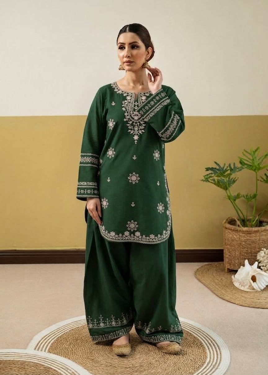 URGE 2PC DHANAK EMBROIDERY SC 01