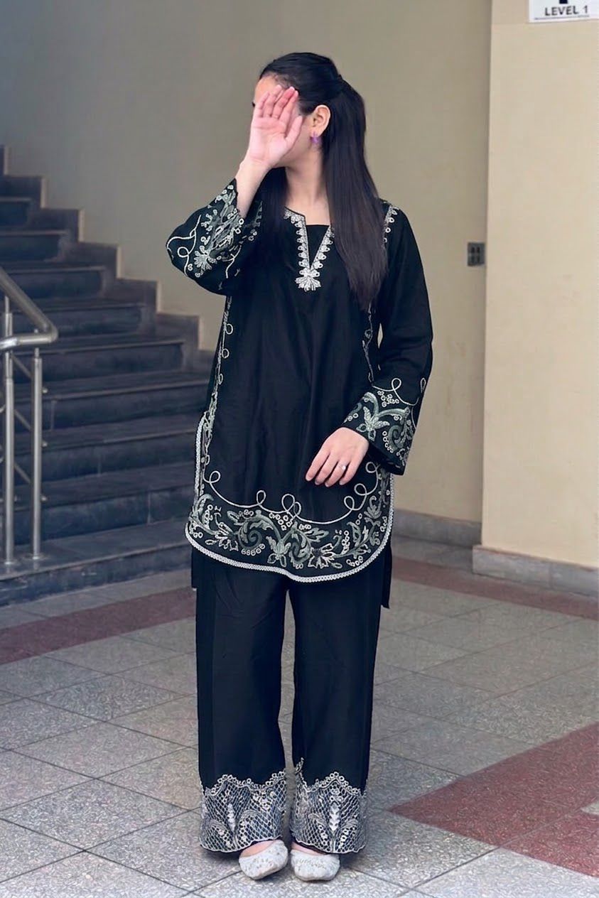 PEZWAAN 2PC DHANAK EMBROIDERY SC 20