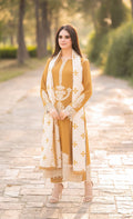JAZMIN 3PC DHANAK EMBROIDERY SC 17