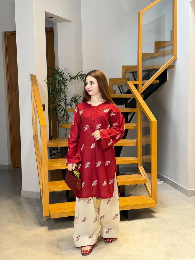 PEZWAAN 2PC DHANAK EMBROIDERY SC 05