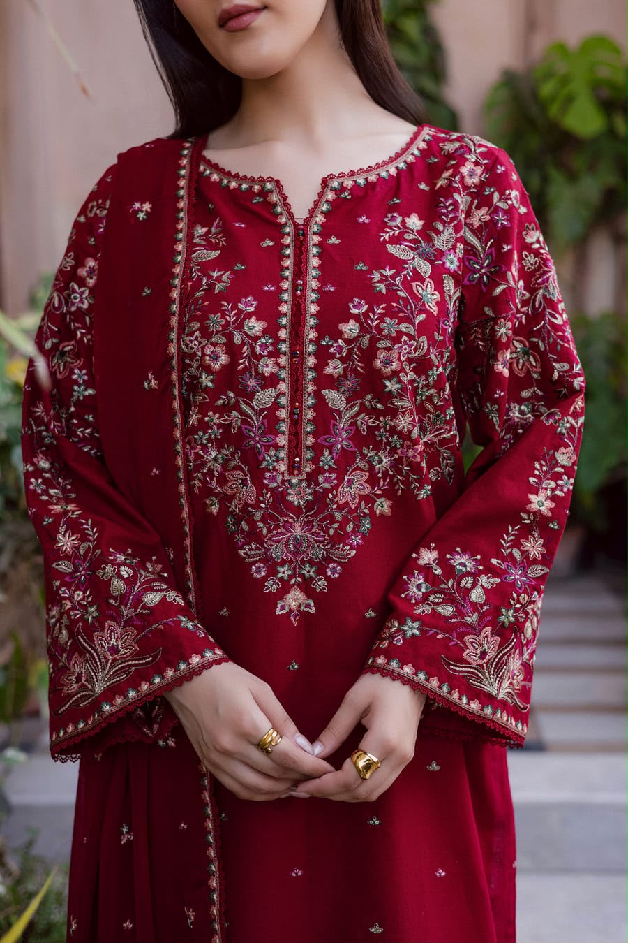 BATIK 3PC DHANAK EMBROIDERY SC 02