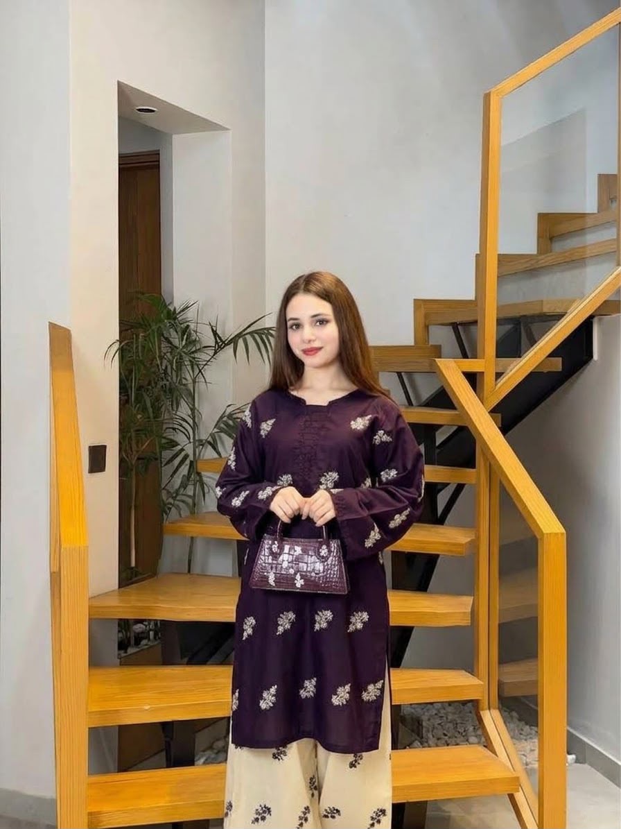 PEZWAAN 2PC DHANAK EMBROIDERY SC 06