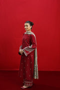 URGE 3PC DHANAK EMBROIDERY SC 33