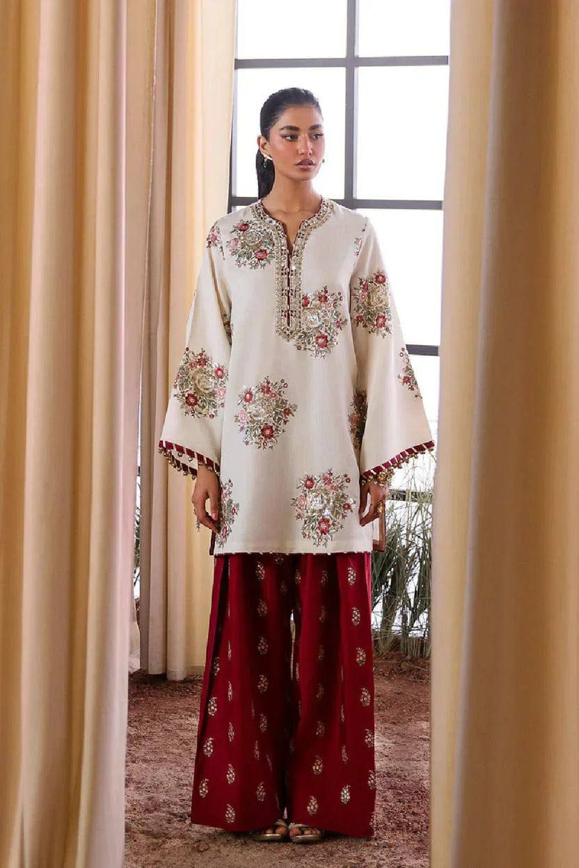 ETHNIC 2PC DHANAK EMBROIDERY SC 18