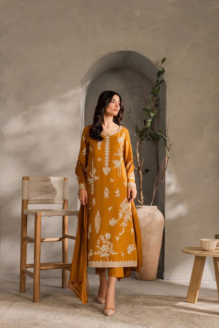 BATIK 3PC DHANAK EMBROIDERY SC 14