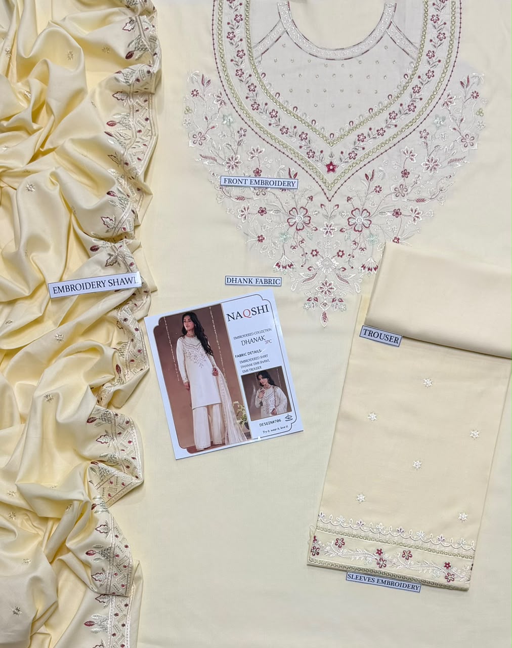 NAQSHI 3PC DHANAK EMBROIDERY SC 03