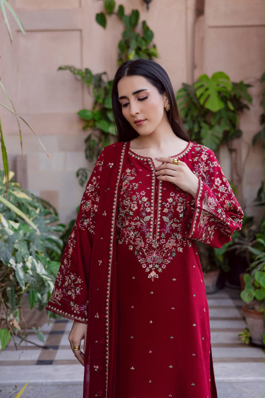 BATIK 3PC DHANAK EMBROIDERY SC 02