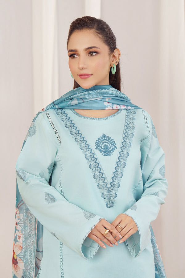ZIVA 3PC DHANAK EMBROIDERY SC 31