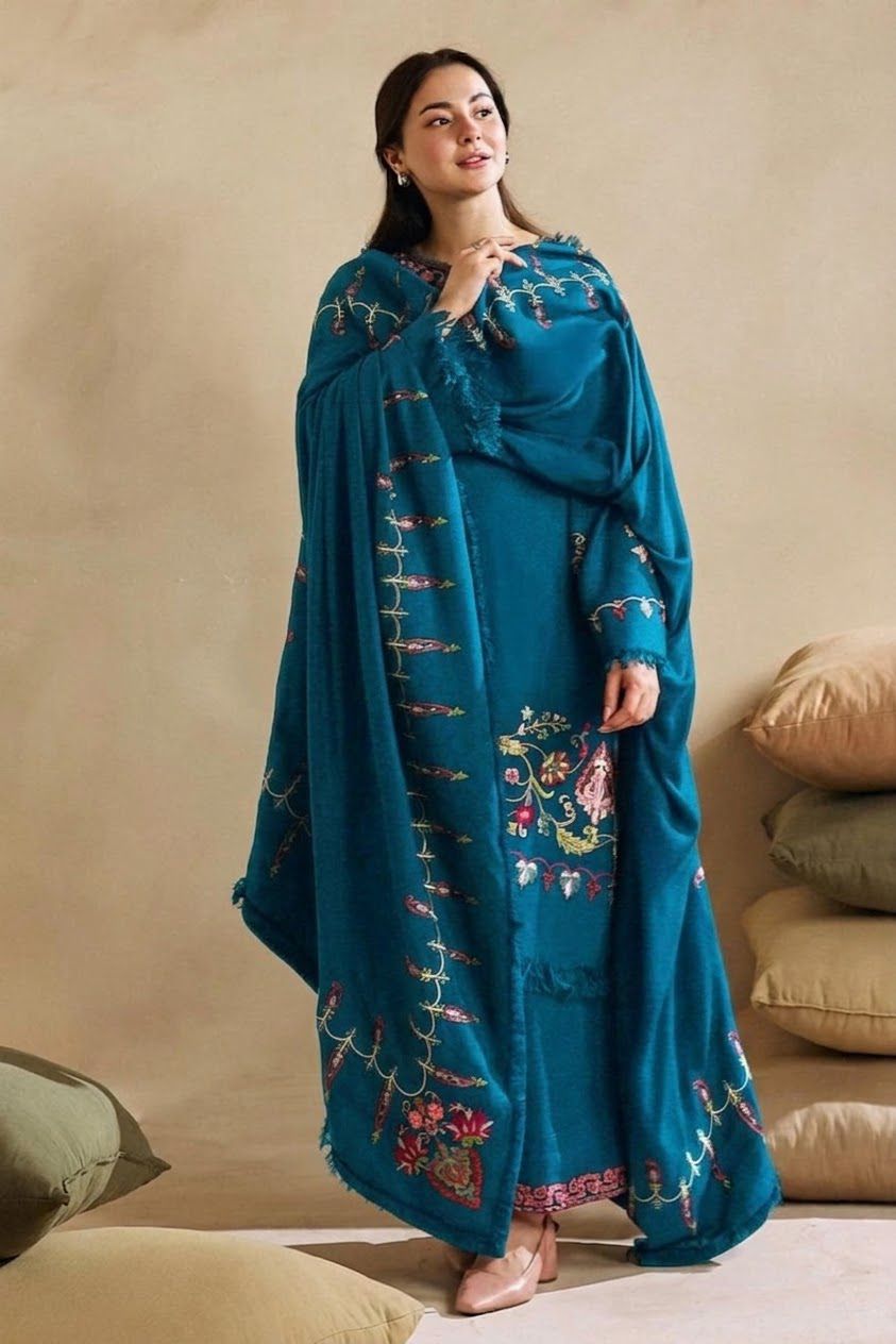 COCO BY ZARA SHAH JAHAN 3PC DHANAK EMBROIDERY SC 08