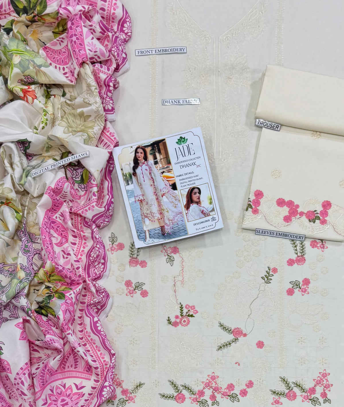 JADE 3PC DHANAK PREMIUM EMBROIDERY SC 29