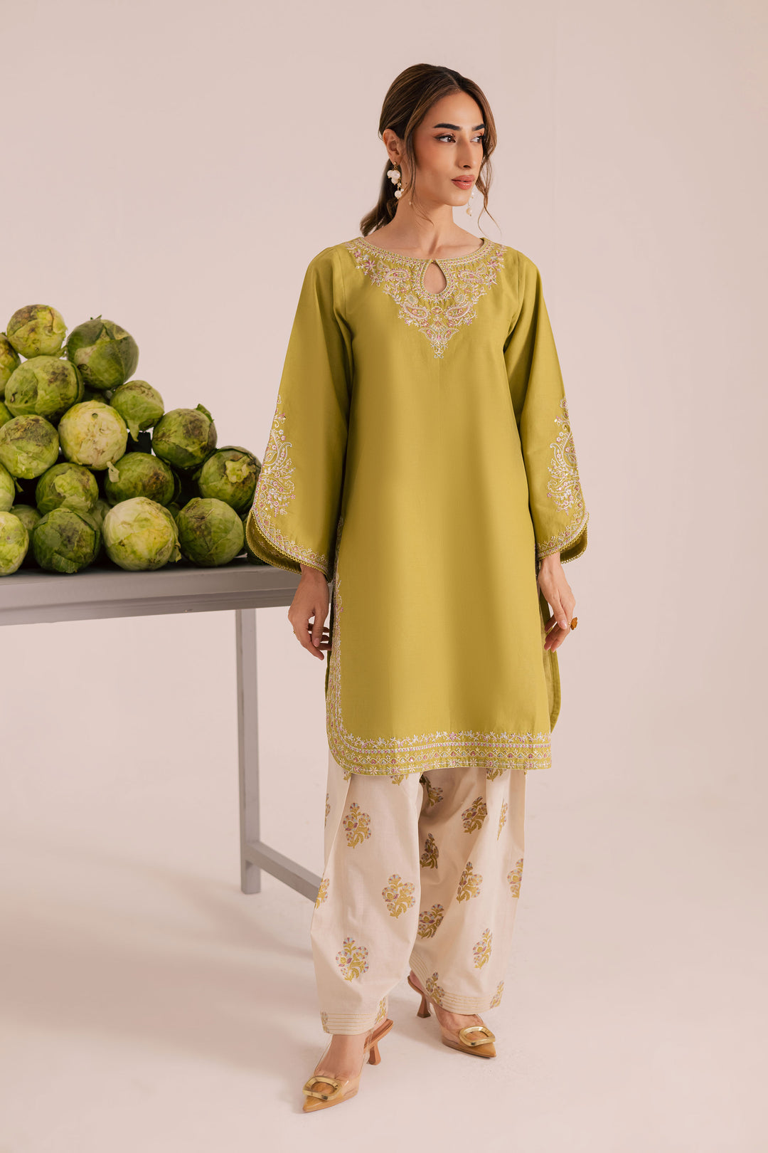 BATIK 2PC DHANAK EMBROIDERY SC 16