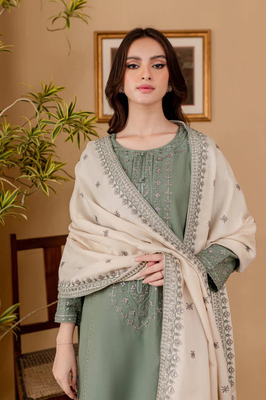 BATIK 3PC DHANAK EMBROIDERY SC 11