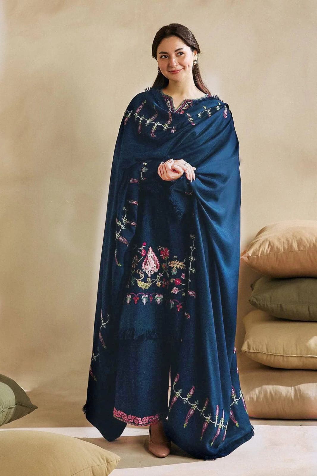 COCO BY ZARA SHAH JAHAN 3PC DHANAK EMBROIDERY SC 08