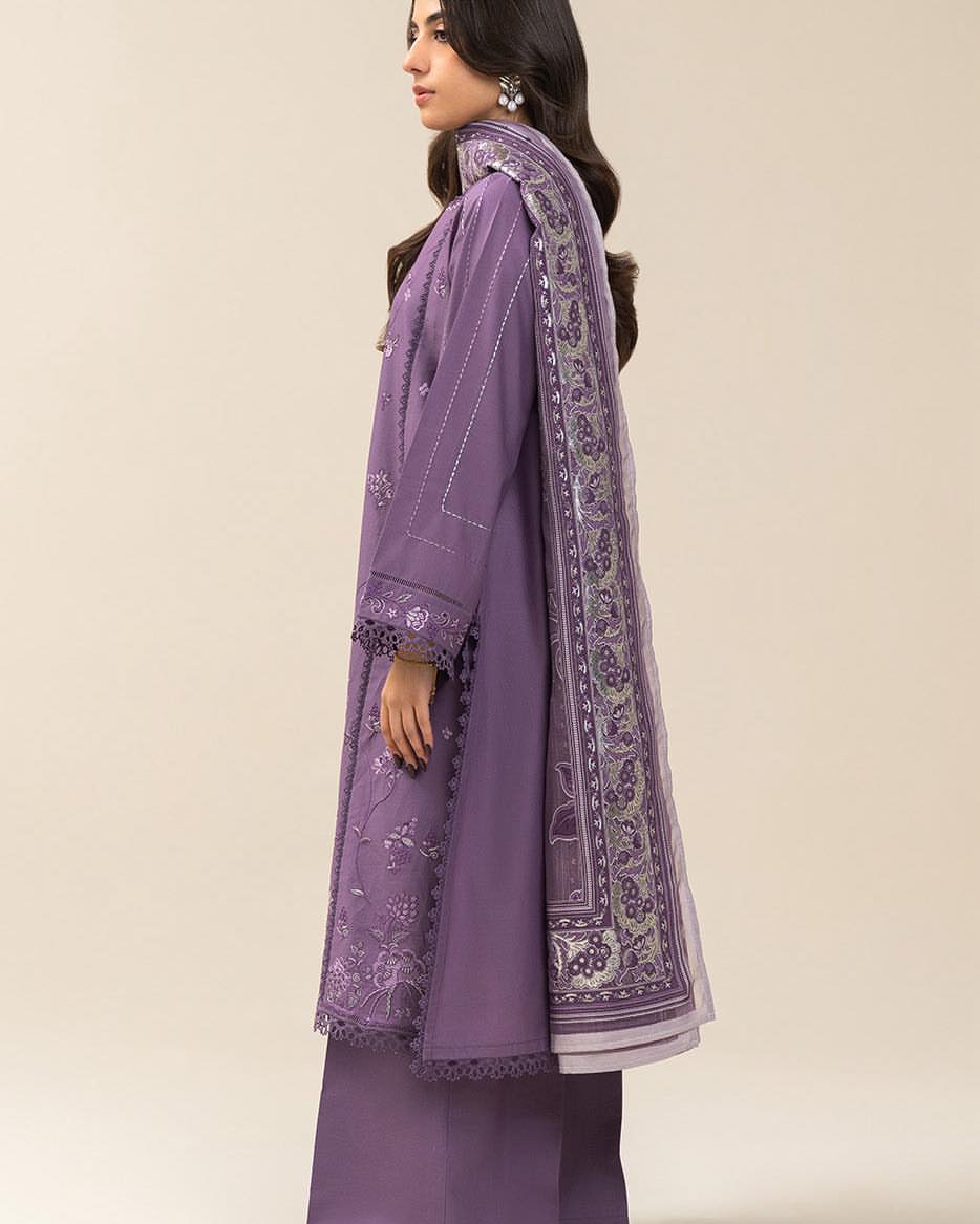 BEECHTREE 3PC DHANAK EMBROIDERY SC 09